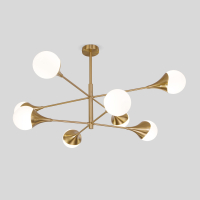 Умный потолочный светильник Eurosvet Calyx 60168/8 латунь