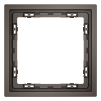 Рамка пластиковая на 1 пост Voltum S70 VLS100114, капучино