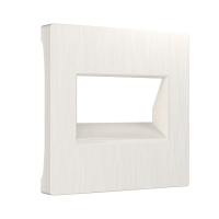 Накладка для двойной розетки Еthernet RJ-45 Werkel W1191113 перламутровый рифленый