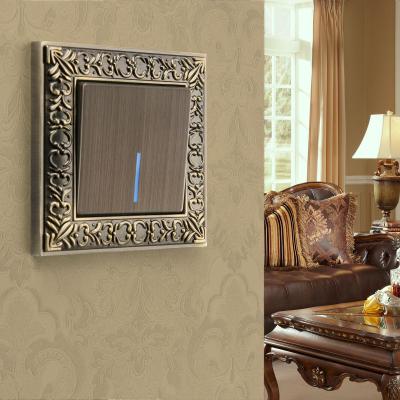 Фото Клавиша для выключателя c подсветкой Werkel W1119112 бронзовый