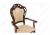 Фото Стул-кресло Woodville Bronte вишня / бежевый патина