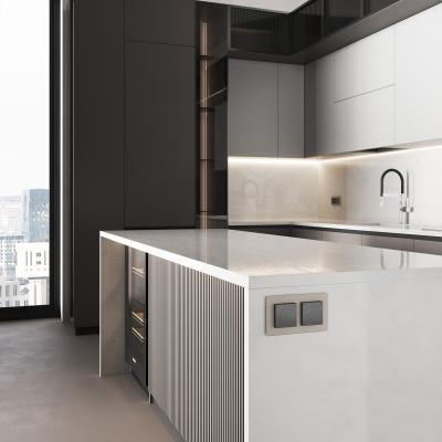 Фото Розетка влагозащищенная с защитной крышкой N Werkel W1171204 графит рифленый