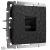 Розетка Ethernet RJ-45 Werkel Hammar W1281008 черный Фото Розетка Ethernet RJ-45 Werkel Hammar W1281008 черный