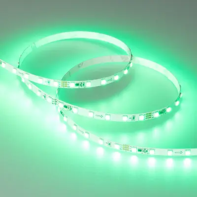 Фото Светодиодная PSI лента бегущий огонь Arlight SPI-F72-7mm 24V RGB-PX6