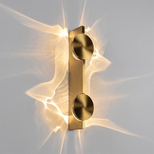 Фото Настенный светильник Loft IT Flame 10452/2W Gold