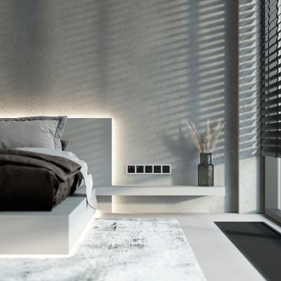 Фото Рамка из поликарбоната на 5 постов Werkel Stark W0051806 серебряный