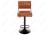 Фото Барный стул Woodville Kuper loft коричневый
