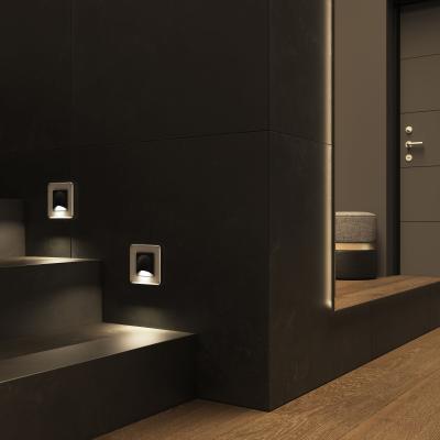 Фото Встраиваемая LED подсветка МУН Werkel W1154408 черный матовый