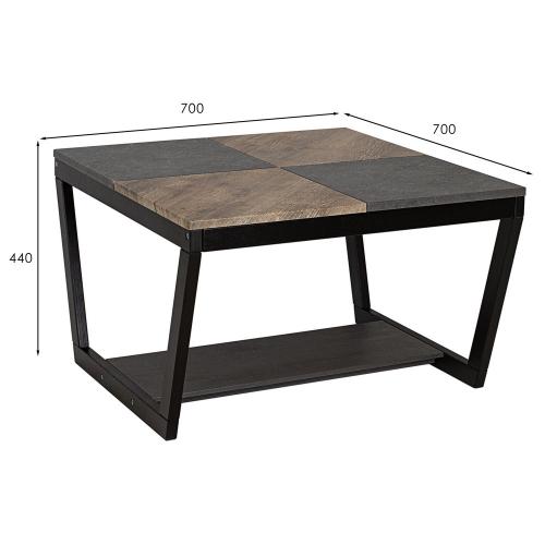 Фото Журнальный стол Мебелик BeautyStyle 32 дуб / бетон