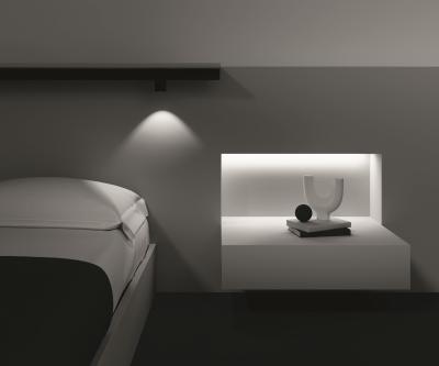 Фото Трековый светильник магнитный Maytoni Alfa TR122-4-7W-DS-B