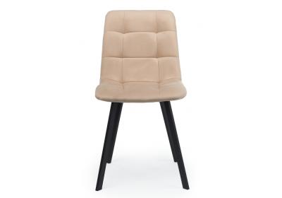 Фото Стул на металлокаркасе Notta Чилли бежевый / черный