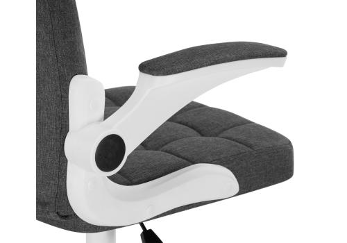 Фото Компьютерное кресло Woodville Elga dark gray / white