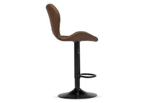 Фото Барный стул Woodville Porch brown / black