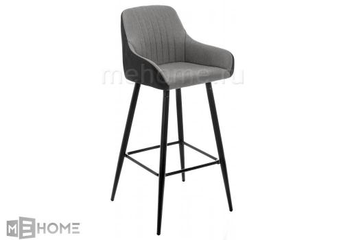 Фото Барный стул Woodville Haris темно-серый