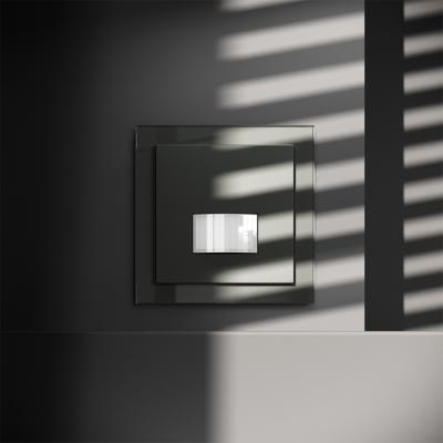 Фото Датчик движения встраиваемый Voltum S70, титан, VLS070506