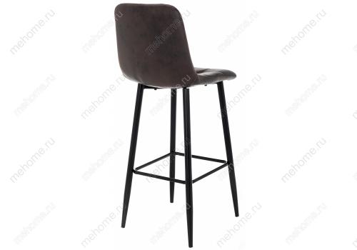Фото Барный стул Woodville Chio black / dark brown