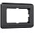 Рамка из поликарбоната для двойной розетки Werkel Stream W0082104 графит