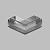 Угловой элемент Denkirs Smart Profi TR3046-AL