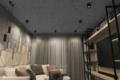 Фото Накладной точечный светильник Denkirs Rodvig DK3090-BK+CH