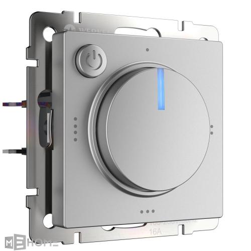 Фото Терморегулятор электромеханический для теплого пола Werkel W1151106 серебряный