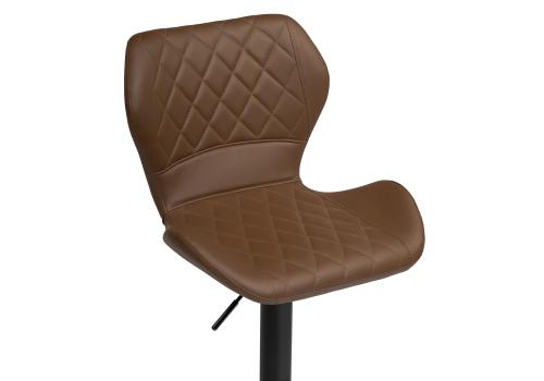 Фото Барный стул Woodville Porch brown / black