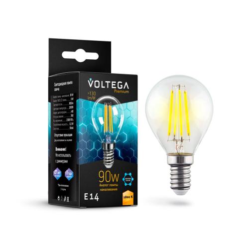 Фото Voltega VG10-G45E14warm9W-F 7136 светодиодная лампочка
