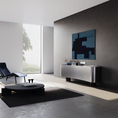 Фото Рамка стеклянная на 5 постов Voltum S70, белый, VLS110501