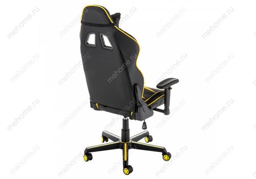 Фото Компьютерное кресло Woodville Racer черное/желтое