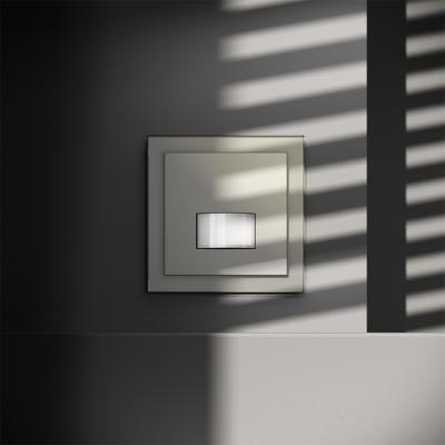 Фото Датчик движения встраиваемый Voltum S70, шелк, VLS070504