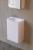 Фото Тумба с раковиной Raval Bionica 40 подвесная белая