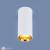 Фото Elektrostandard DLR030 накладной точечный светодиодный светильник белый матовый/золото