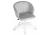 Фото Компьютерное кресло Woodville Пард confetti silver серый / белый