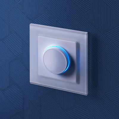 Фото Диммер с подсветкой Werkel W1142101 белый