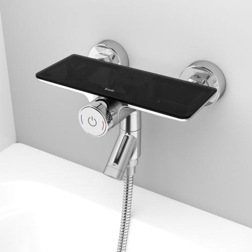 Фото Смеситель для ванны и душа IDDIS Shelfy SHESBBTi02WA с управлением Push Control