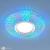 Фото Elektrostandard 2220 MR16 светильник встраиваемый прозрачный подсветка мульти