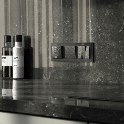 Фото Набор клавиш для выключателя трехклавишного Werkel Hammar W1239008 черный