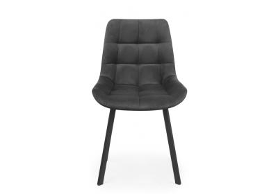 Фото Стул на металлокаркасе Notta Челси П темно-серый / черный