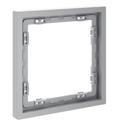 Фото Рамка пластиковая на 1 пост Voltum S70 VLS100116, серый