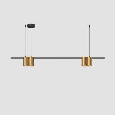 Фото Подвесной светильник Denkirs Orbit DK4061-BK+SG