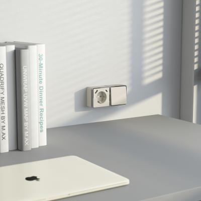 Фото Выключатель одноклавишный проходной Werkel Gallant W5012003 слоновая кость