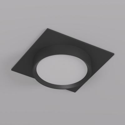Фото Встраиваемый точечный светильник Denkirs Flat DK2091-BK