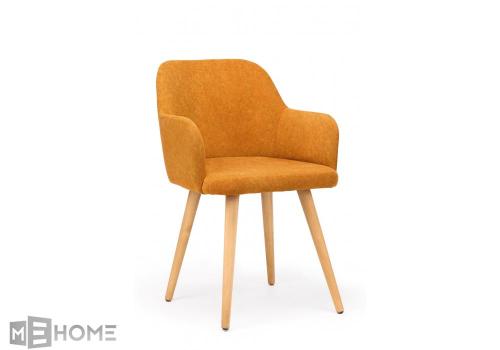 Фото Стул деревянный Notta Инфини терракота / светлое дерево