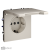 Розетка встраиваемая с крышкой VOLTUM S70 VLS040303, кашемир Фото Розетка встраиваемая с крышкой VOLTUM S70 VLS040303, кашемир