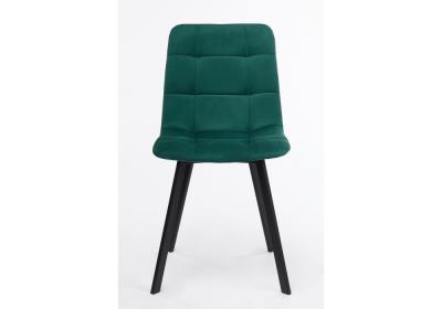 Фото Стул на металлокаркасе Notta Чилли зеленый / черный