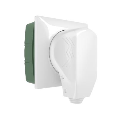 Фото Силовая розетка с вилкой 32А 250В Werkel W1189201 белый