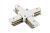 X-коннектор для шинопровода Denkirs DK Track White TR1104-WH