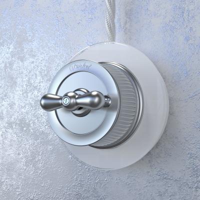 Фото Рамка из стекла на 1 пост Werkel W0015101 белый