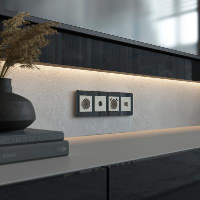 Фото Розетка Ethernet RJ-45 Werkel W1281004 дымчатый