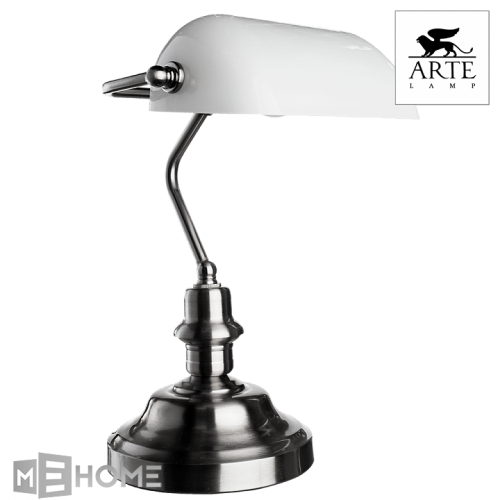 Фото Лампа настольная Arte Lamp BANKER A2491LT-1SS