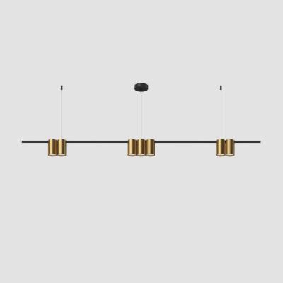 Фото Подвесной светильник Denkirs Orbit DK4063-BK+SG